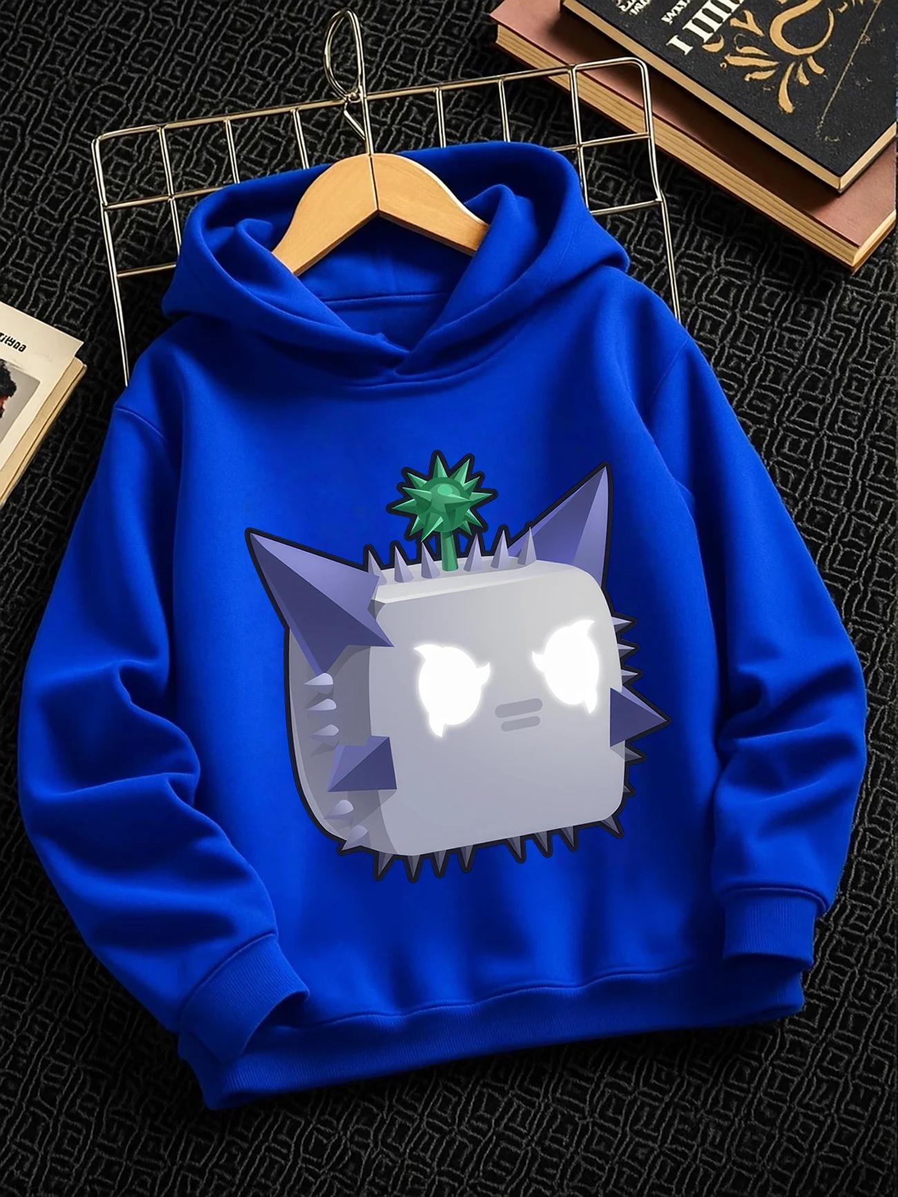 Fruit Box Kids Hoodie Summer Cute Cartoon Crewneck Casual Boys Girls 3-14 100
