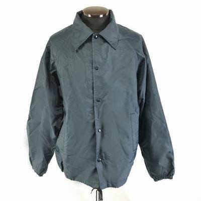 90s? Vintage Made In USA/AUBURN SPORTSWEAR Nylon Coach Jacket/Men’s L/Navy/Modine 20 Year Club(USED)