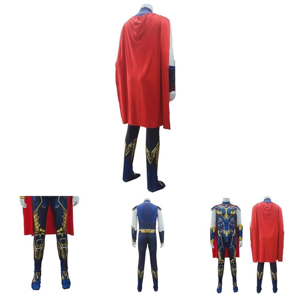 Thor Odinson Cosplay Costume For Movie Fans Made Of Polyester And Spandex With Exquisite Workmanship
