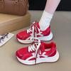 Thick-soled Small Dad Shoes Female Students Autumn New Light Luxury Casual Fashion Heightening Sports Shoes