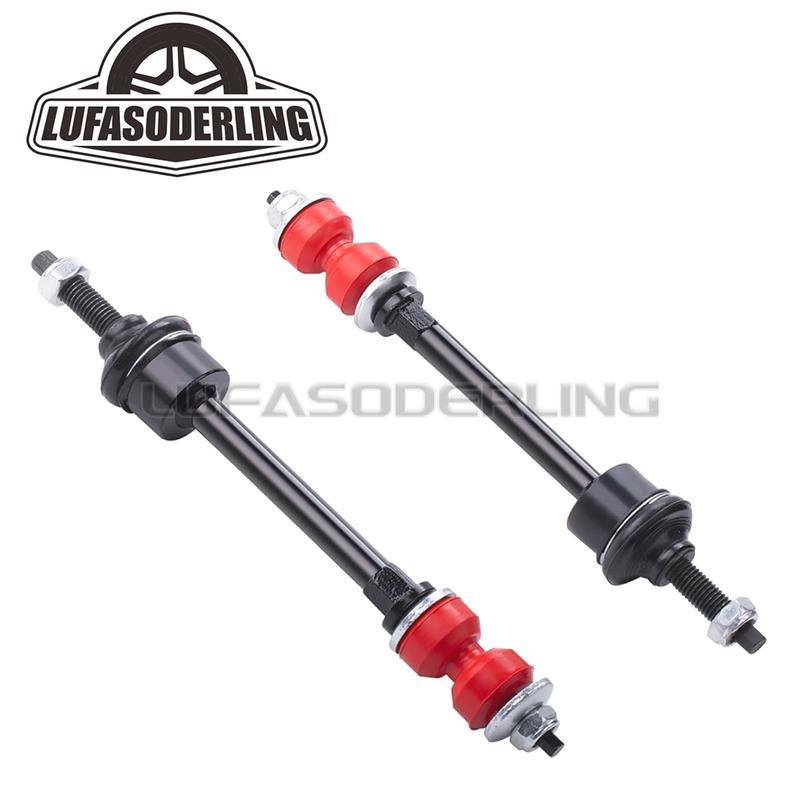 2pcs Front Sway Bar Link For 2006-2024 Dodge Ram 1500 4WD Stabilizer Bar Link Kit w/PU Bushing 5170290AD 5170290AB K80894 New