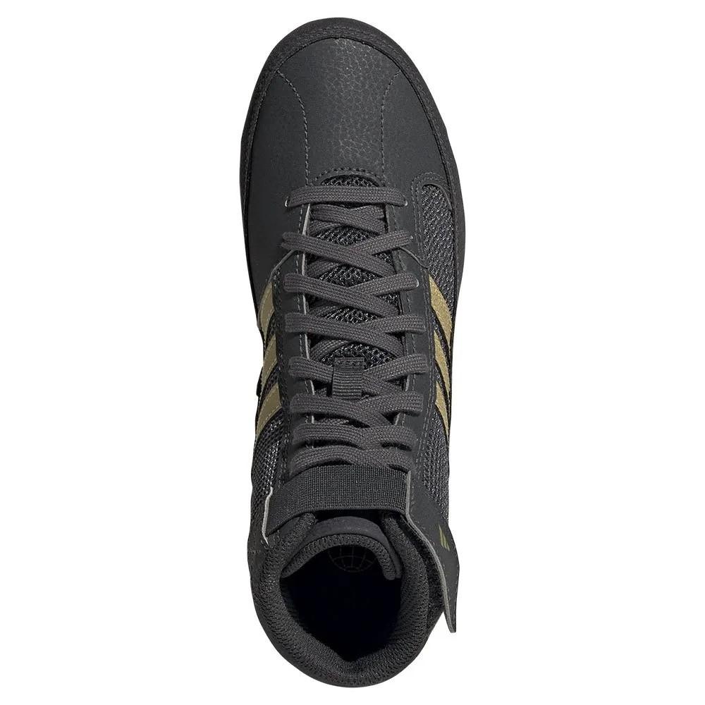Scarpe da Wrestling Adidas Bambino Havoc Nero/Oro 35