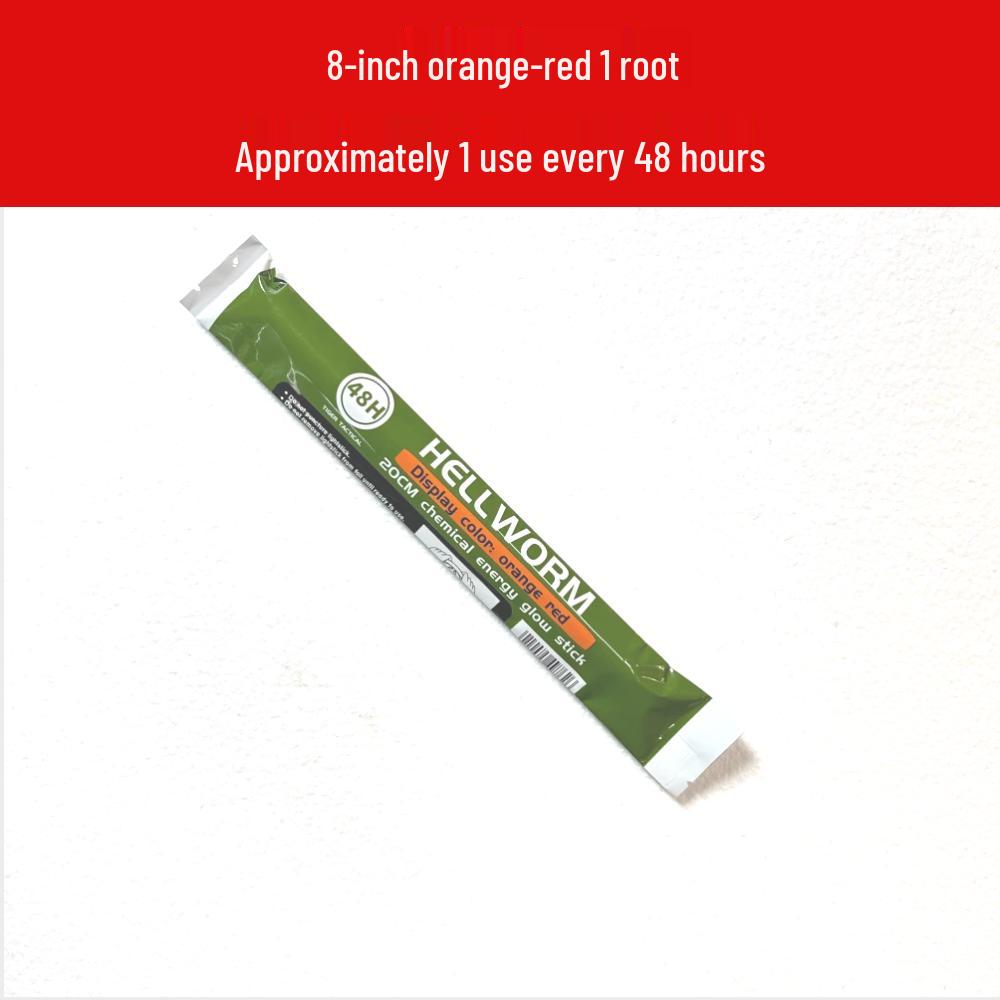 Tactical 6-inch Super Bright Glow Stick for Emergency, Diving, Rescue & Outdoor Survival