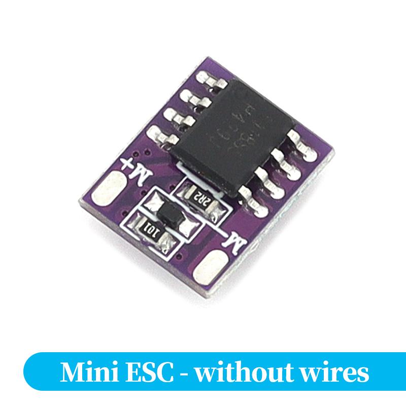 3.5-6V 10A 1S Brushed ESC Mini DIY Modify Single Way Electric Speed Control Module for RC Airplane Drone Hollow Cup Motor