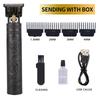 T9 Vintage Hair Clipper Portable Hair Cutting Machine USB Fast Charging Shaver Barber Cordless Hair Trimmer For Men's Barbe