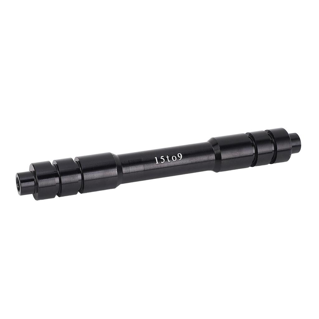 Adapter osi koła rowerowego 15 mm na 9 mm, oś przelotowa przednia, szybkozamykacz do konwersji 110 mm 4,33 cala