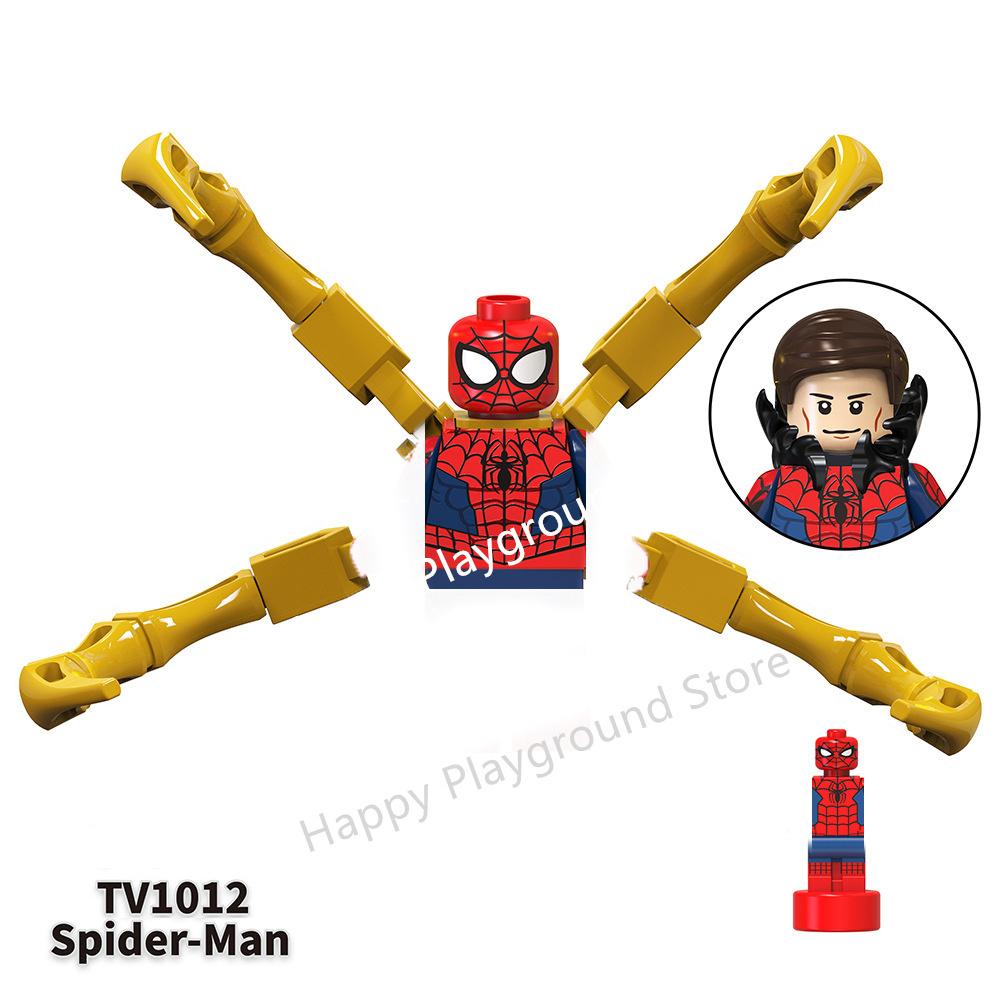 New Anime Super Cartoon TV Movies Heroes Bricks Toy Building Blocks for Kids Collect Toys Model Birthday Gifts