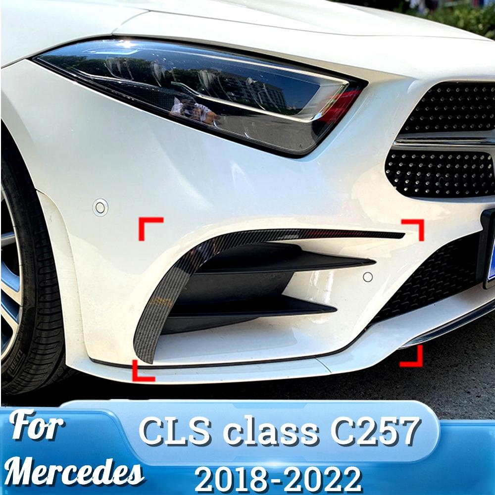 

Передний бампер автомобиля, спойлер, противотуманная фара, решетка, накладка для Mercedes Benz CLS C257 AMG Line 300 300d 350d 400 2018-2022 Canard Body