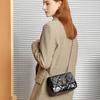 Bag Lock Head Layer Leather Crossbody Bag This Year Popular Diamond Chain Small Square Bag Women's Bag