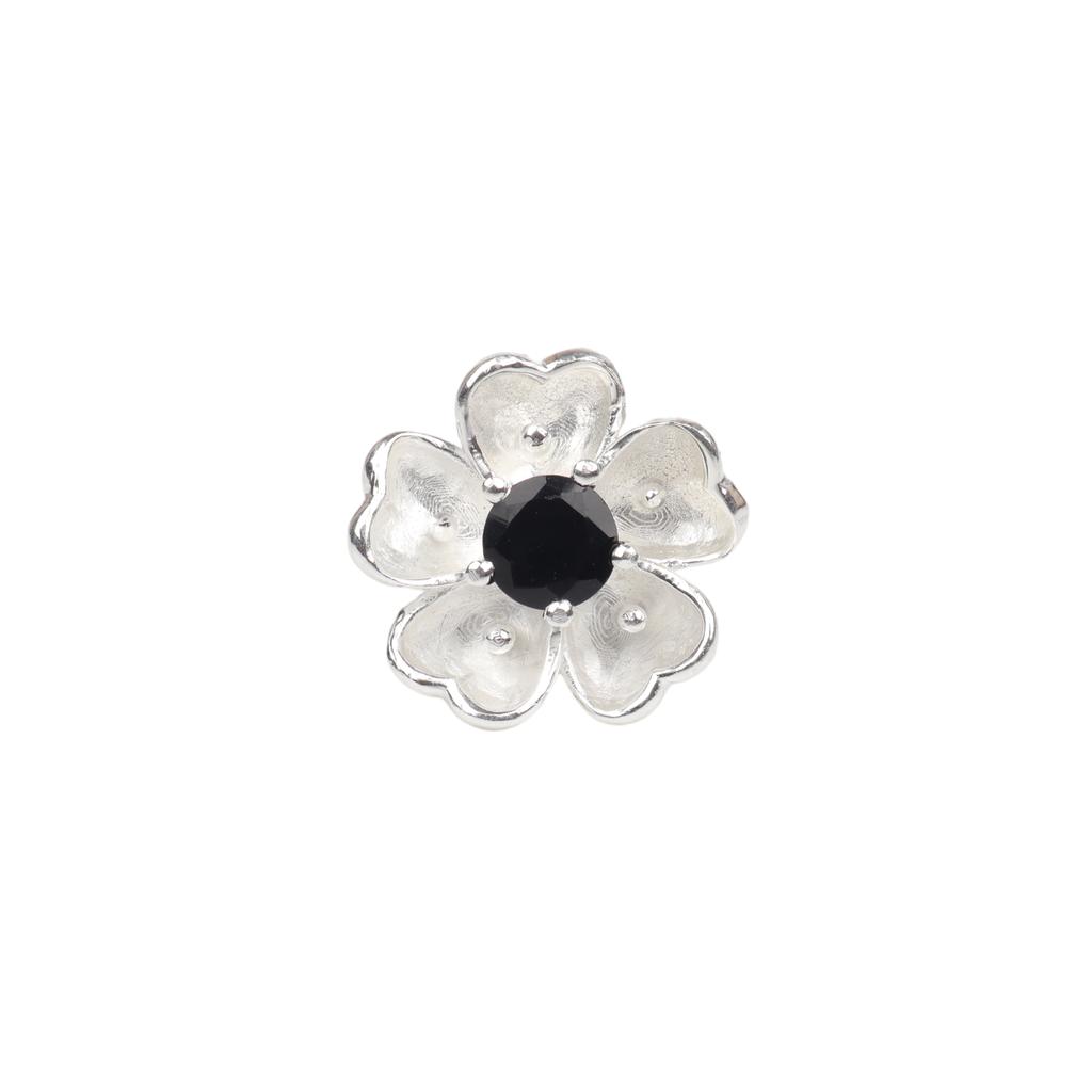 Black Onyx Gemstone 925 Sterling Silver Jewelry Handmade Ring For Women Gift CZR-1-11