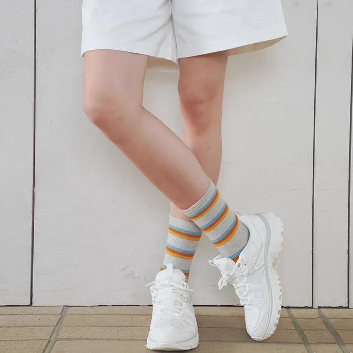 1989 Retro Striped Socks