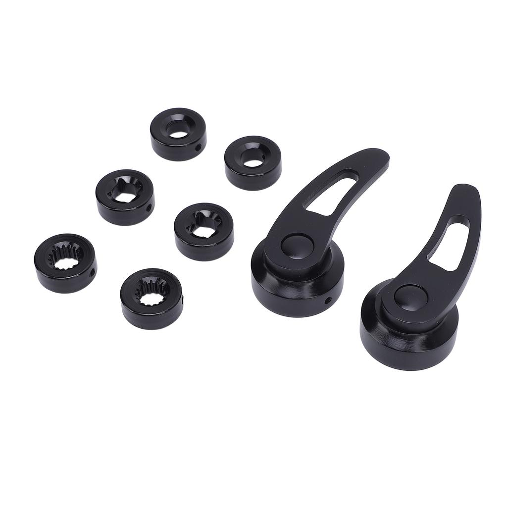 Fensterkurbelgriff-Set 3-1/2 Zoll Retro Aluminiumlegierung Auto-Fensterkurbel-Erhöhung für Kustom