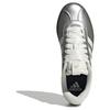 Adidas VL Court 3.0 Silver Metallic Unisex Sneakers Off-White Gum JQ7315