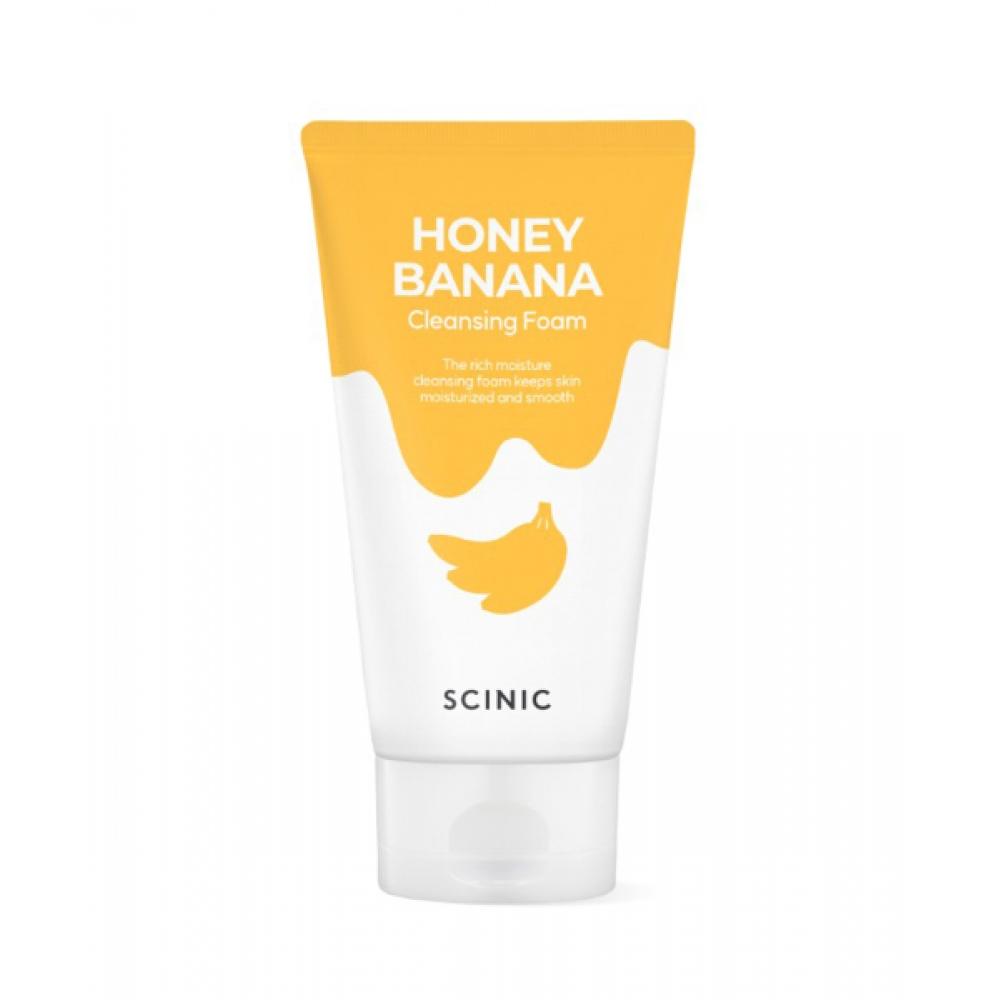 Scinic Honey Banana Cleansing Foam Pore Waste Cleansing Foam 150ml FREE