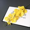 Long Stem 9-Head Phalaenopsis Orchid Artificial Floral Decoration for Weddings and Home
