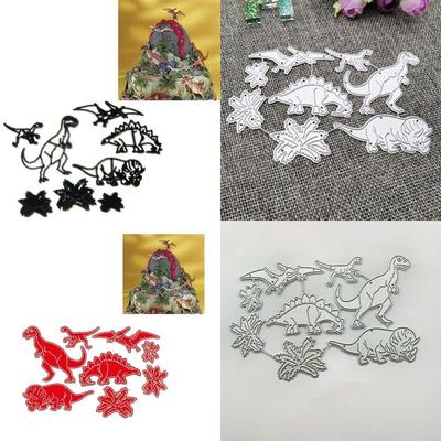 Dinosaur Metal Cutting Dies Stencil DIY Scrapbooking Album Paper Card Template Mold Embossing Decoration X3UC