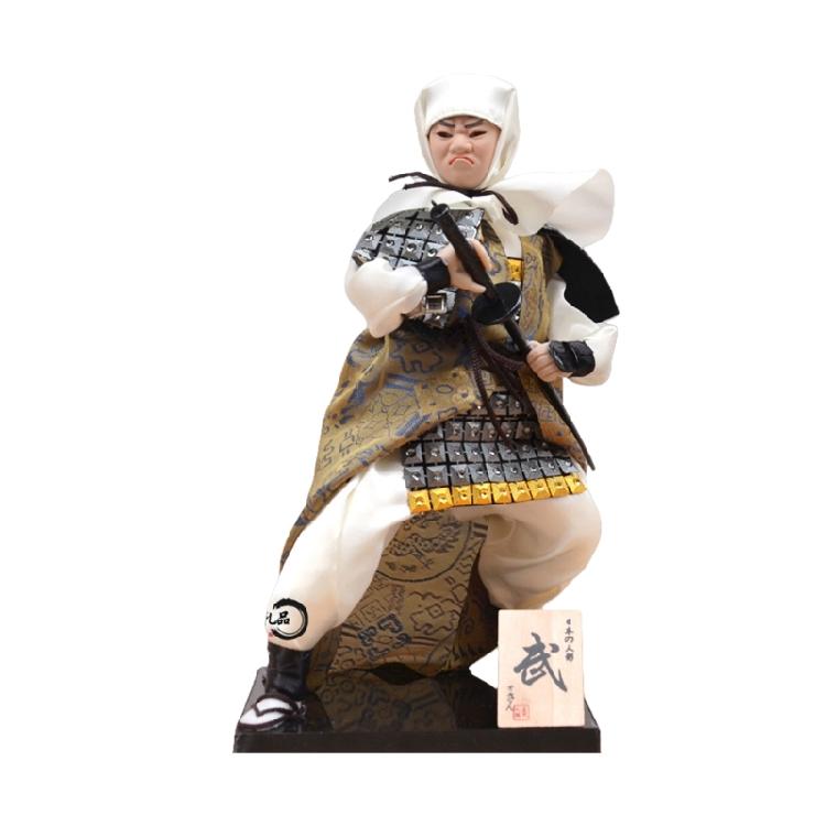 Aufwendige japanische Samurai und Ninja Figur für Kunstliebhaber und Innendekoration