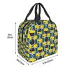 Retro Classic Blue Green Camera Insulated Lunch Bag for Kids School Cooler Thermal Food Box Tote Portable Lunch Boxes Container