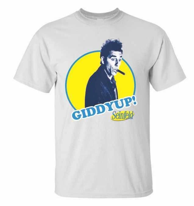 SEINFELD KRAMER GIDDYUP! - KRAMER JERRY ELAINE GEORGE T-T-shirt TEE COLLECTIBLE L