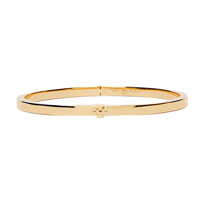 TORY BURCH Solid Color Design Brass Bracelet Women's Gold 160185-720-gold M