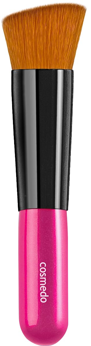 

Kumano Makeup Angled Flat Foundation Made in Japan Face Cheek Liquid Foundation Brush, Takumi s Brush, Cosmedo, Brush, PBT, (Makeup Brush, Brush,