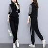 Jogging Suits for Women Tracksuits Western-style Suits Spring Autumn  Sweatshirt Age-reducing Leggings Sports Two-piece Set
