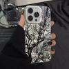 Bare Tree Branches Phone Case for iPhone 17 17E 16 16E 15 14 13 12 11 Air Pro Max Plus Soft TPU Anti Slip Shockproof Cover