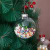 Clear Acrylic Balls for Christmas Tree Wedding Party Decorative Use