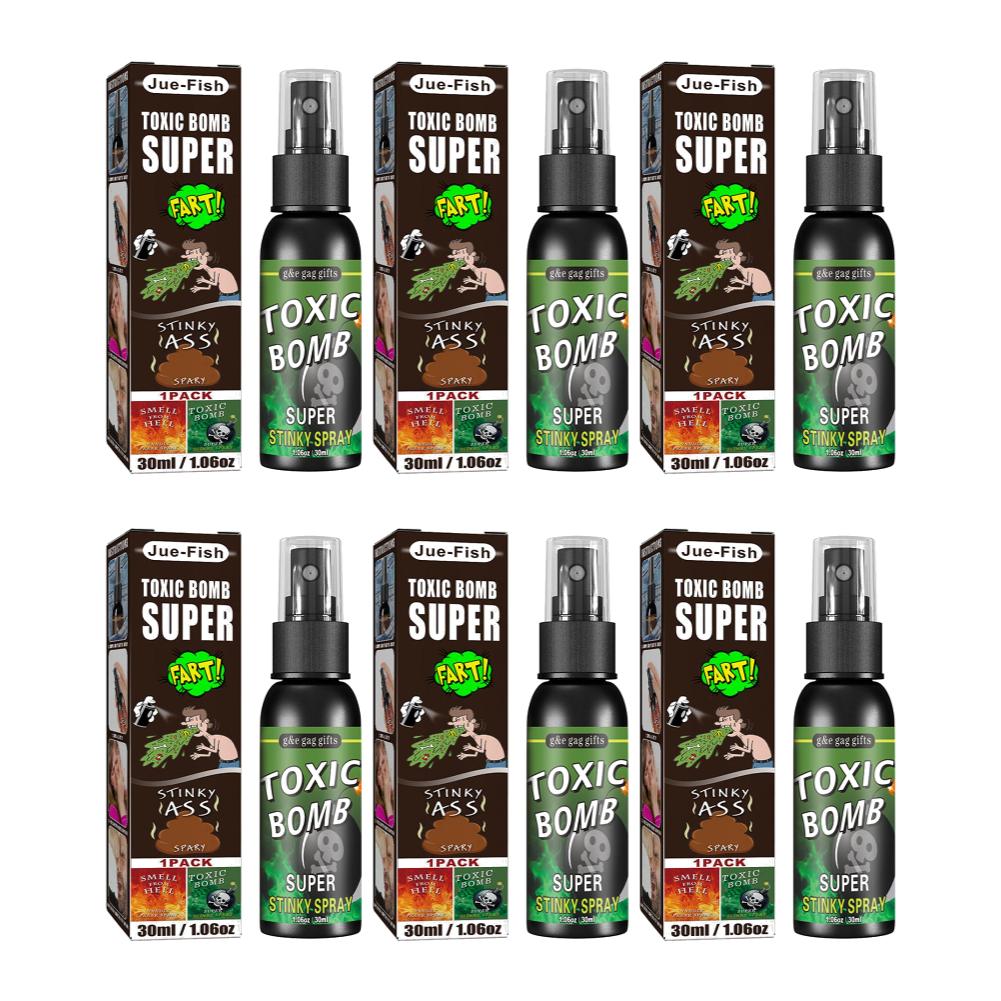 180-30ml Liquid Fart Gag Prank Joke Spray Can Stink Bomb Smelly Stinky Gags Fart Spray Extra Strong Stink Prank Novel Funny Toys