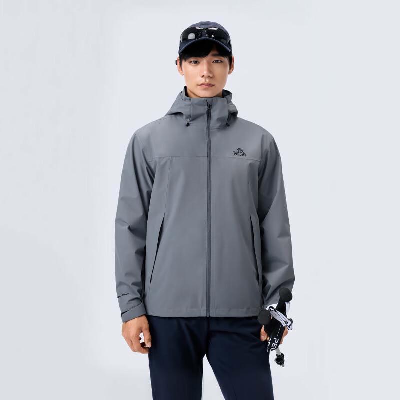 PELLIOT Men's Outdoor Windproof Hiking Jacket
