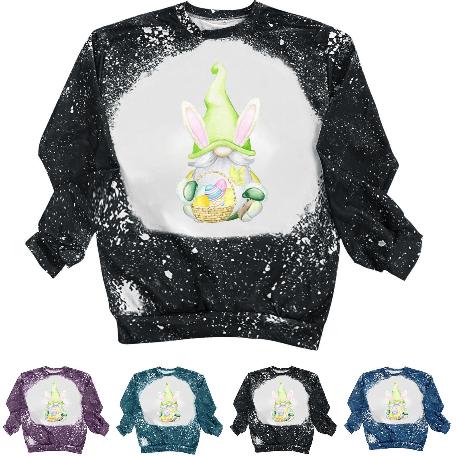 

Женский повседневный однотонный пуловер с круглым вырезом и длинным рукавом