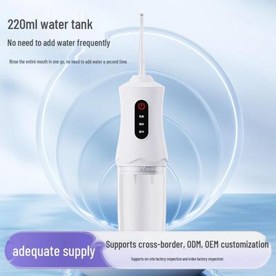 Rechargeable Portable Water Flosser & Electric Tooth Scaler for Home Oral Care