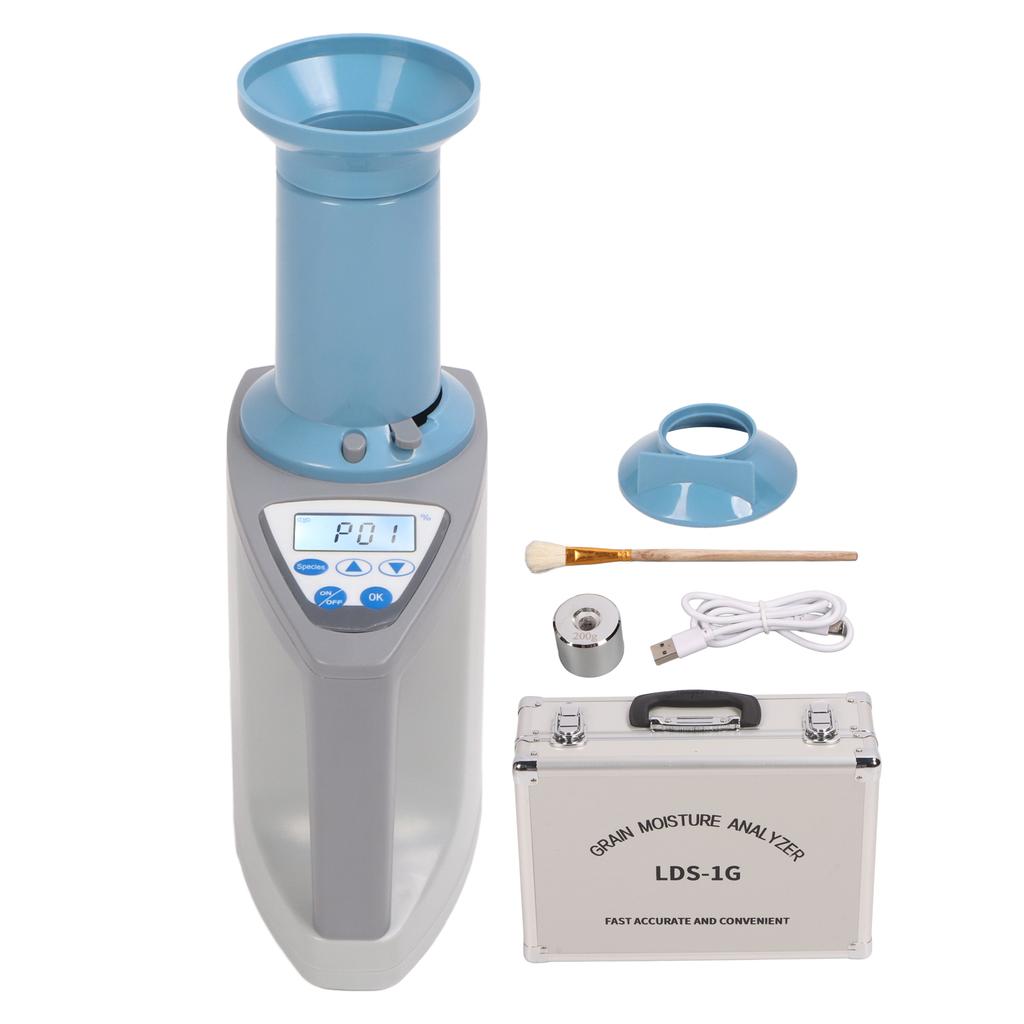 Grain Moisture Meter Smart Grain Moisture Tester For 20 Grains Moisture Testing Rice Wheat Millet
