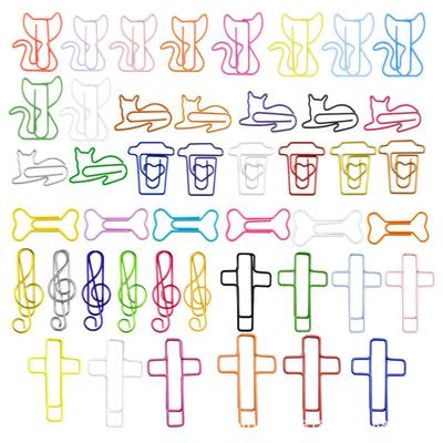 Personalized Animal-Shaped Paperclip & Bookmark Spinner Set