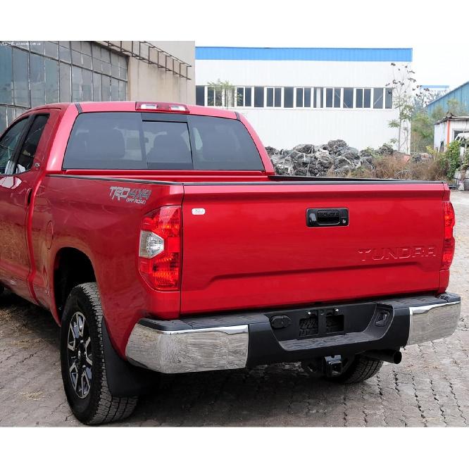 Rear Bumper Step Pad for Toyota Tundra 2014-2021 Replace OE# 52163-0C070 52164-0C060 TO1196102 TO1197102 (2 Pcs for Passenger & Driver Side)