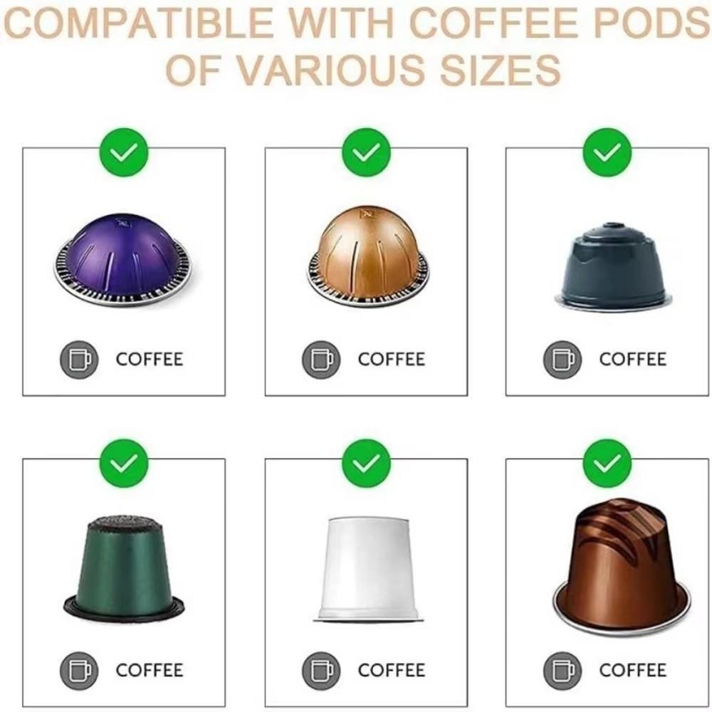 Punch-free Design Coffee Pod Keepers Strip Plastic Cabinet Capsule Rack Kitchen Organization