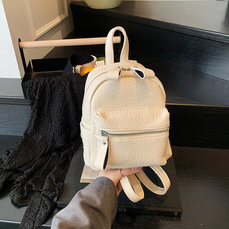 Premium mini small bag women's new trendy versatile leisure trend student schoolbag travel backpack