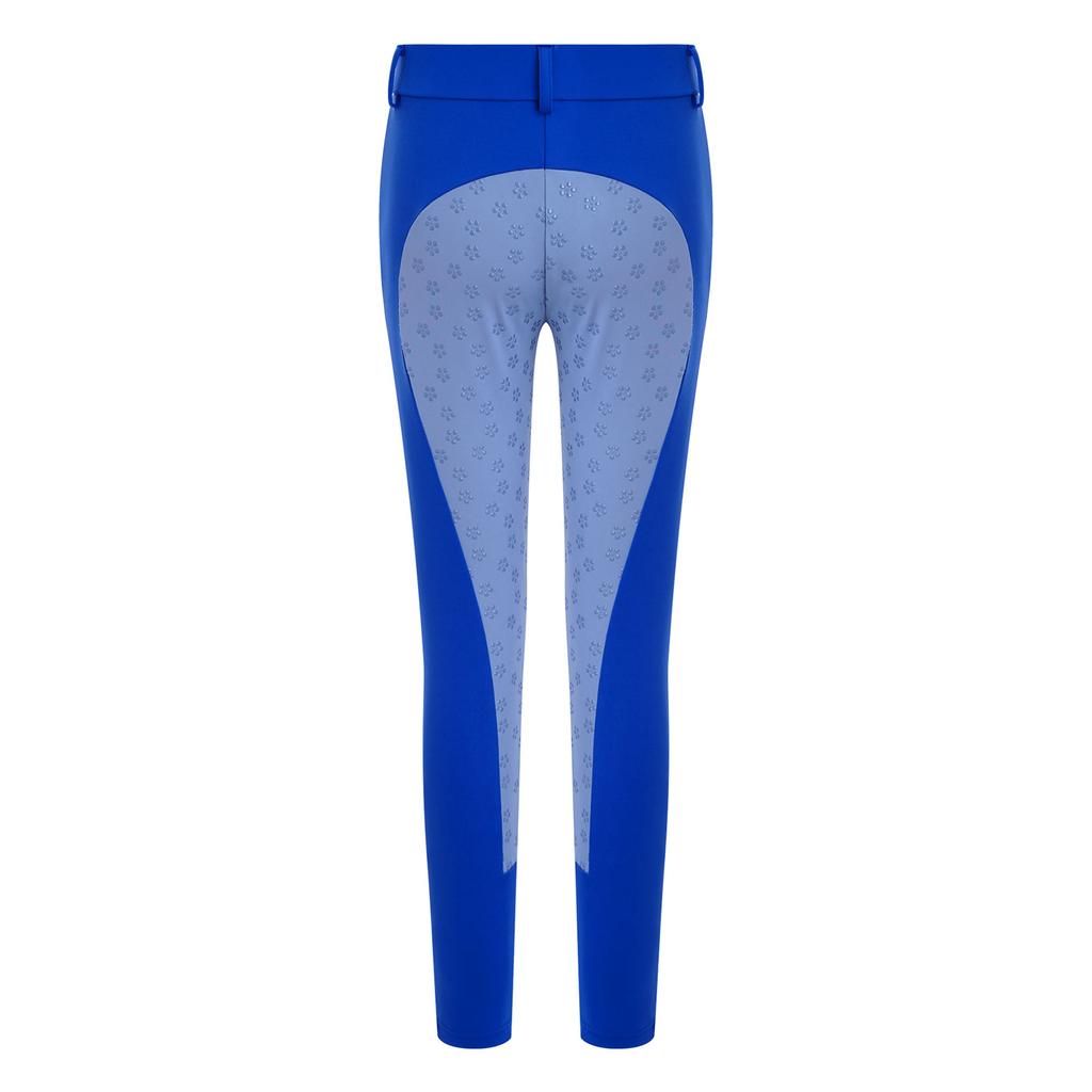 Kids Girls Horse Riding Pants Equestrian Breeches Elastic Waistband Leggings with Side Pockets for Training and Competition