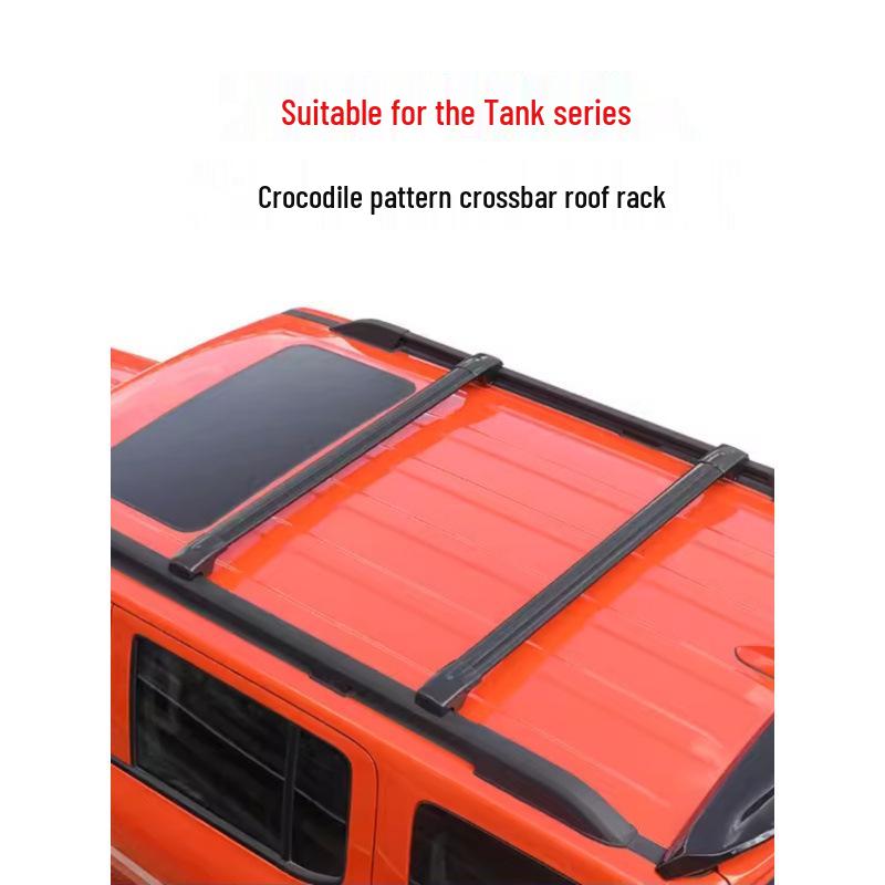 Aluminum Alloy Roof Crossbars for Tank 300/400/500 Luggage Rack Tank 300 Silver (Single)