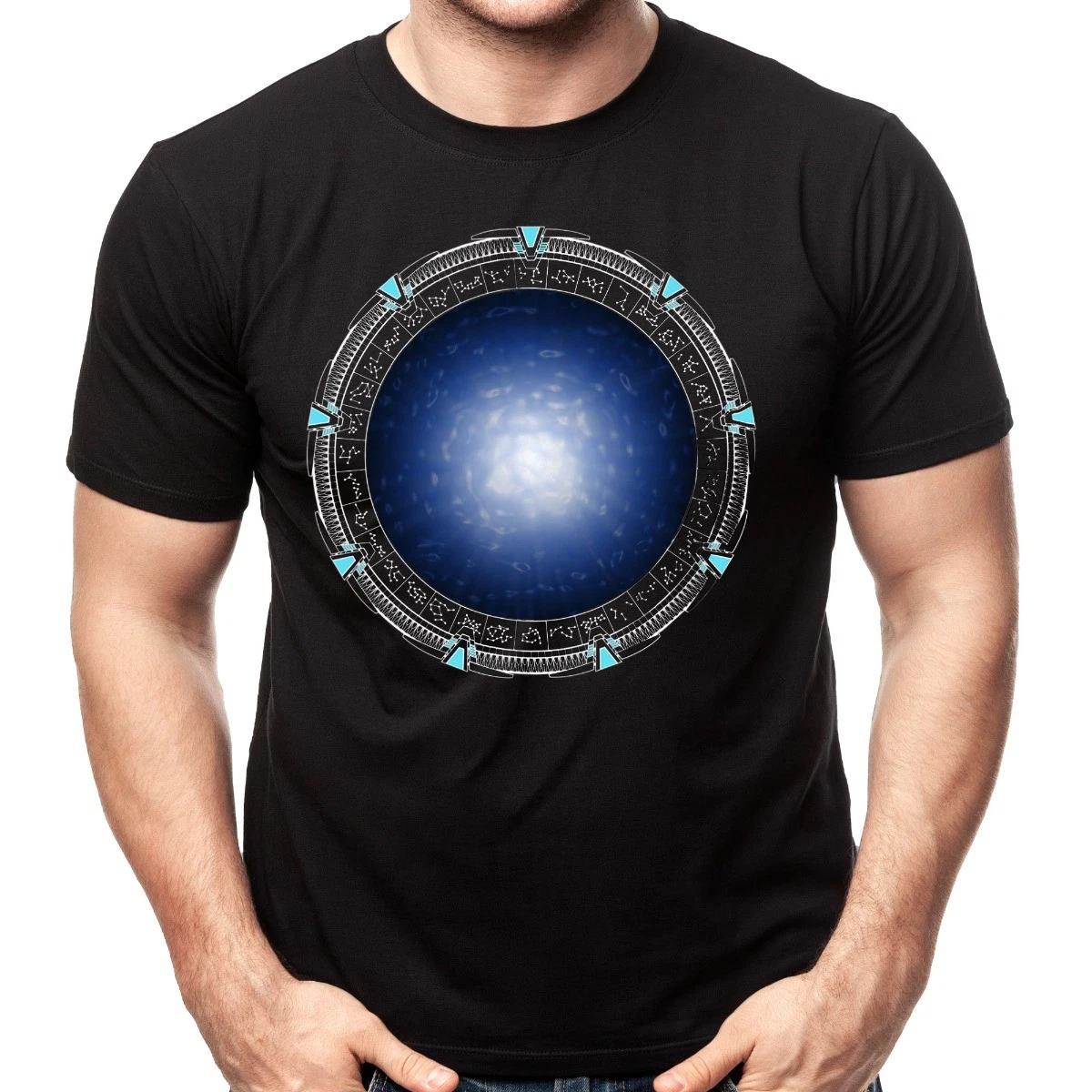 Stargate Atlantis Color Stargate Adult Shirt XXXL
