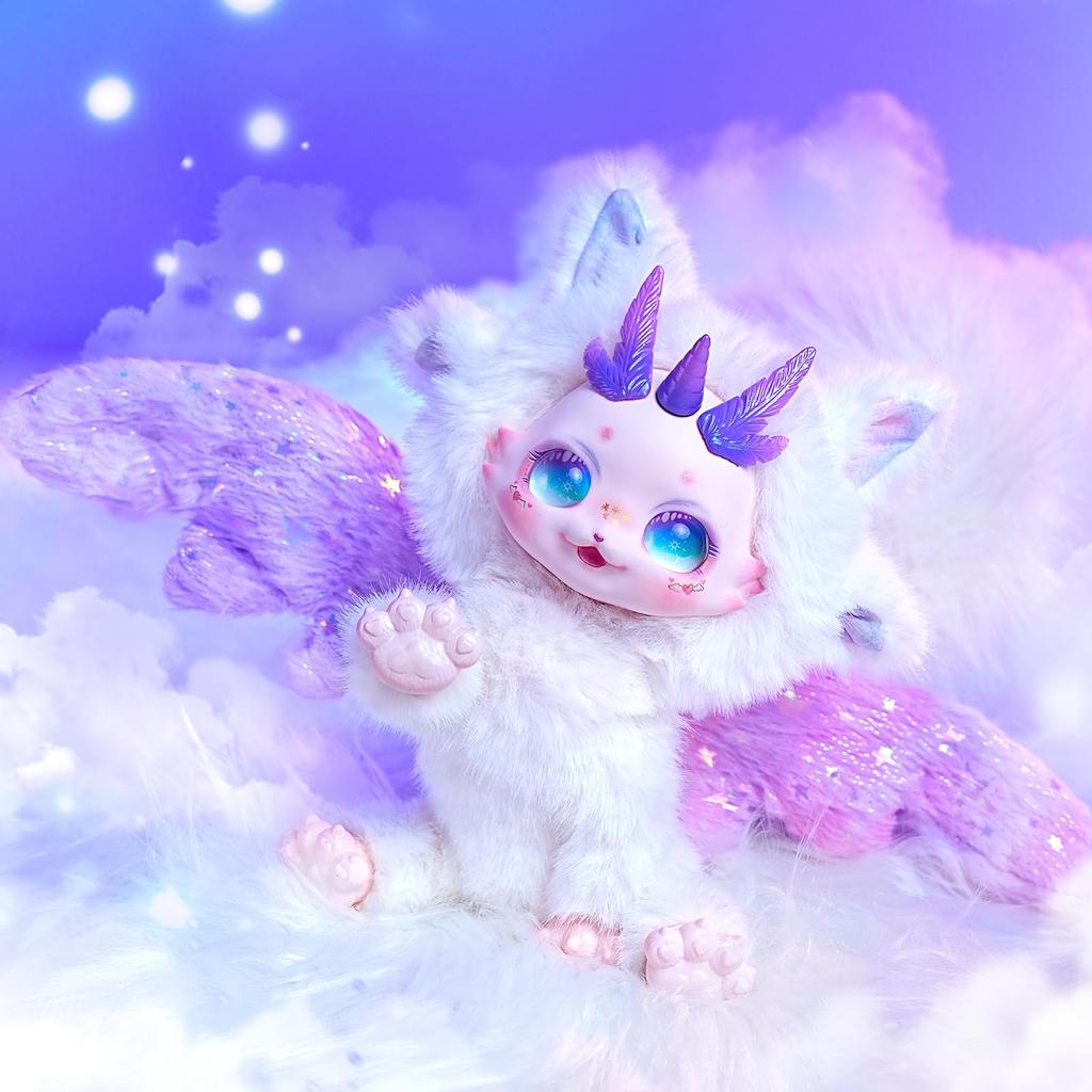 ICY Fortune Days Fantastic Creatures Series Plush Approximately Perfect As a Gift or Collectible Doll, 15cm-18cm Tall, (Xinghe) [Product]