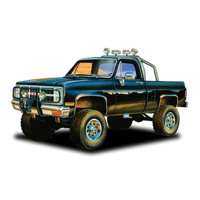 MPC848 1984 GMC Pickup Truck 1/25 (molding Color Black)