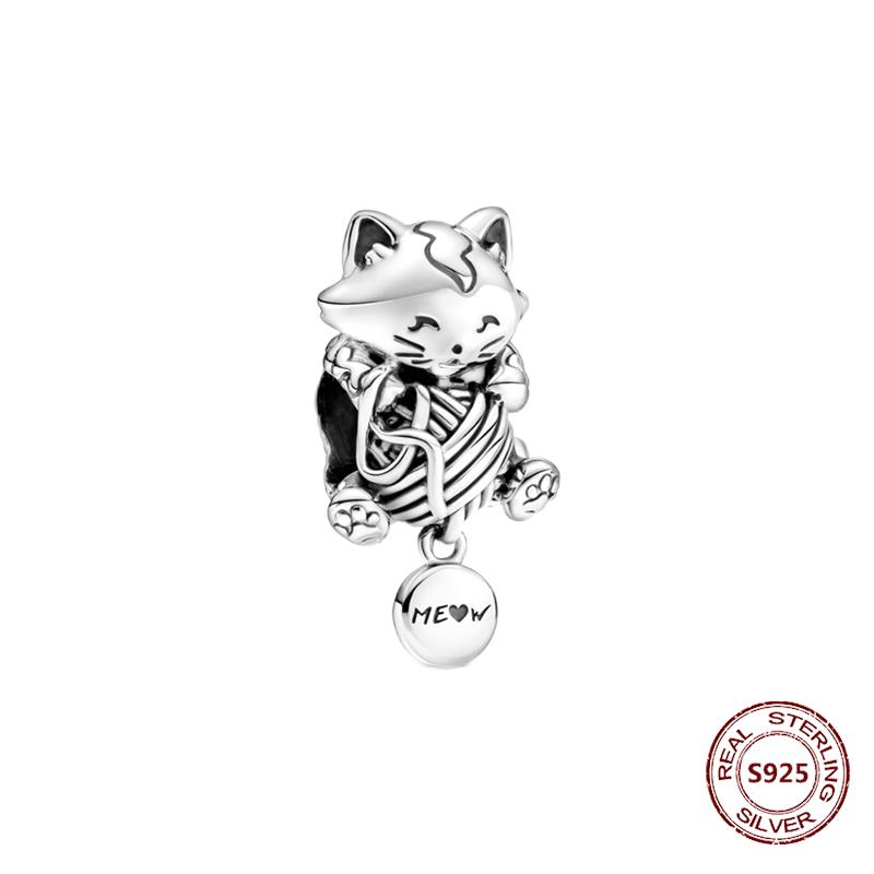 Chameleon Luminous Firefly Charm Fit  S925 Original Bracelets Butterfly S925 Silver Beads For DIY Jewelry Birthday Gift