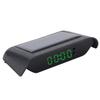 Car Digital Clock Auto Truck Solar Powered Time Date Temperature LCD Display Wiring FreeGreen Light