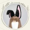 Adult Kids Cute Cosplay Anime Role Ears Shape Headband Plush Hair Hoop Makeup Photoshooting Christmas Party Headpieces