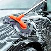 Long Handle Car Wash Mop with Soft Fiber Head for Rooflines, Windshields, Body Panels, Regular Vehicle Washing, and Easy Storage Tasks