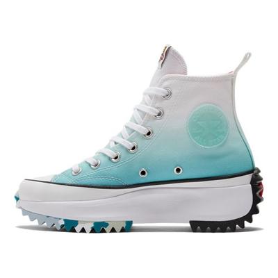 Run Star Hike High Chinese New Year - Washed Teal Unisex Sneakers White University-Red 173124C