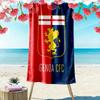 Genoa CFC Print Beach Towel, Large Soft Quick Dry Towel for Beach Camping Swimming