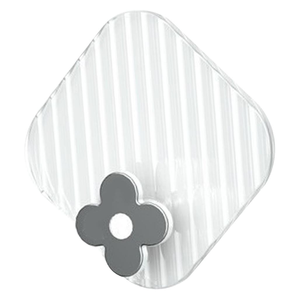 4 STÜCKE Klebehaken Kunststoff Wasserdicht Nagelfrei Handtuch Schlüssel Wandhänger für Küche Badezimmer