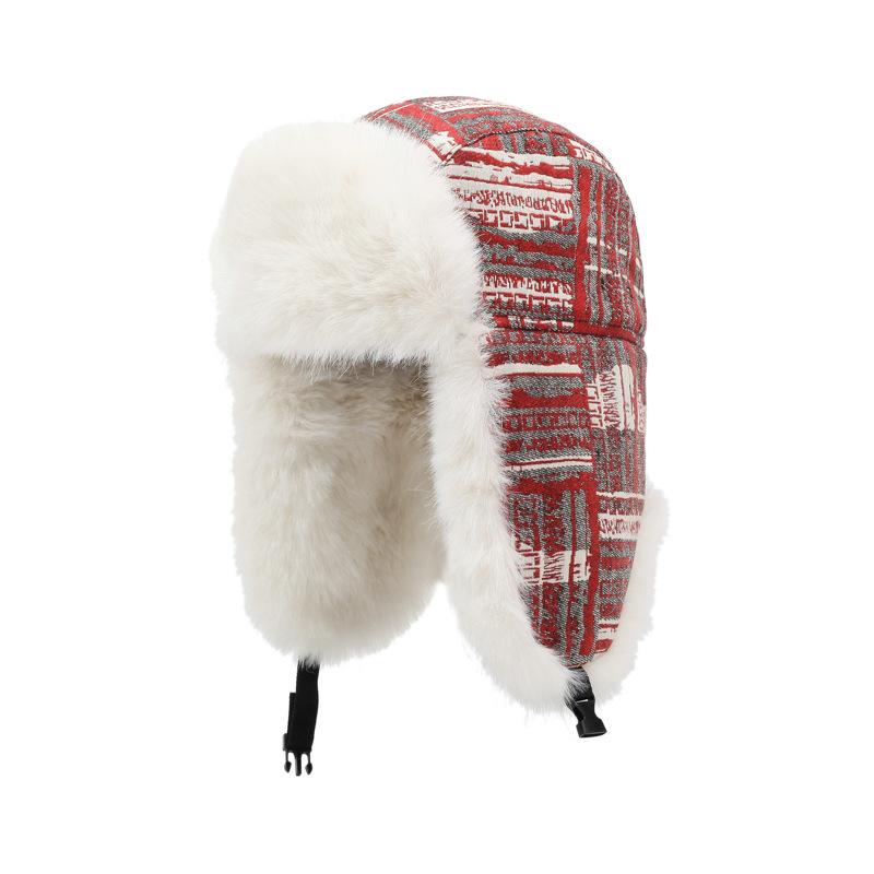 Outdoor-Fahren warm winddicht Herren und Damen Winter Ohrenschutz Mütze niedliche Partnermütze